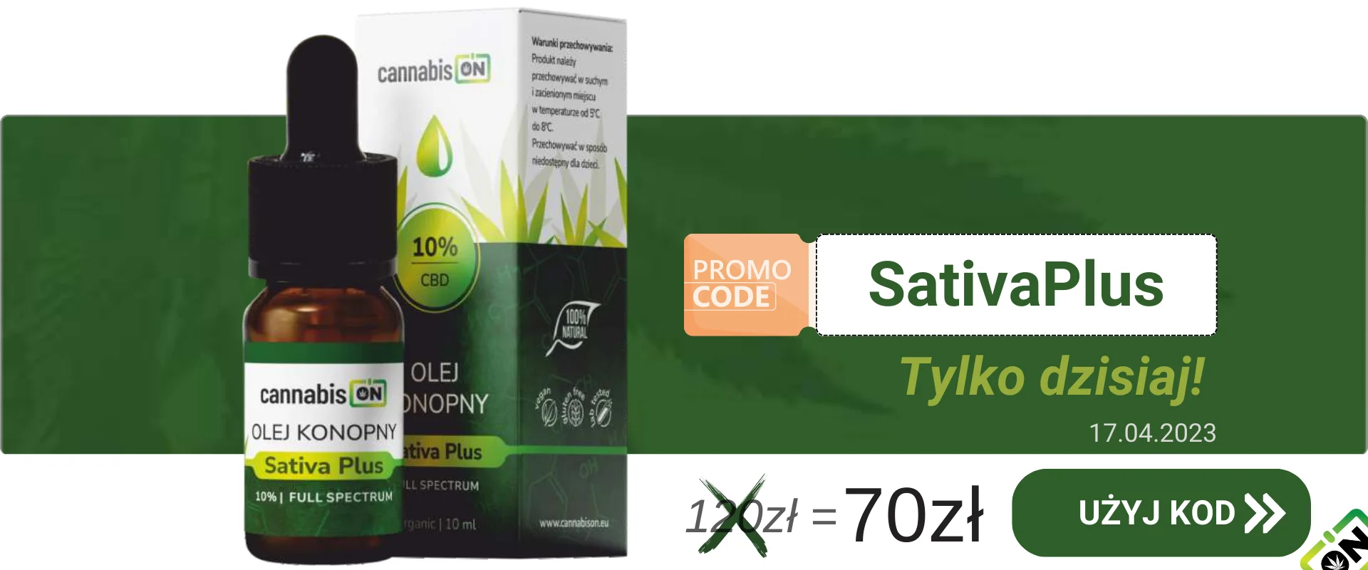 promocja olejek cbd