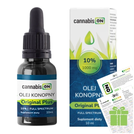 Olejek konopny 10% 1000mg CBG 10ml