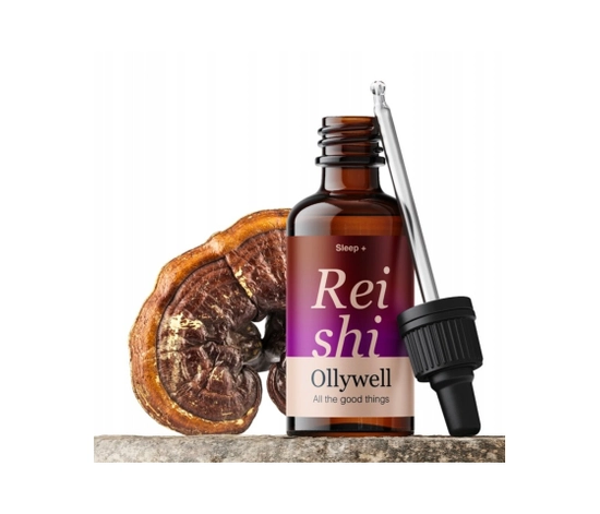 Reishi (Lakownica żółtawa) 10:1 Mushroom ekstrakt 30 ml - Ollywell