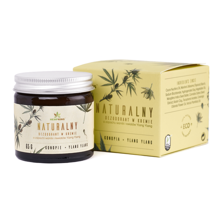 Naturalny dezodorant konopny damski - HEMPKING