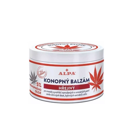 Konopny balsam rozgrzewający - ALPA