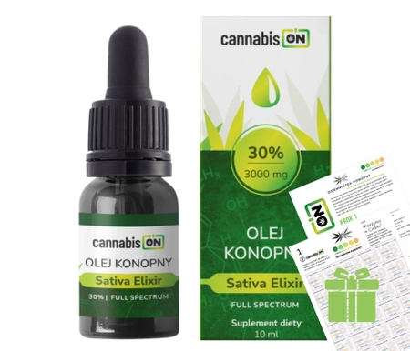 Olejek konopny 30% 3000mg CBD 10ml