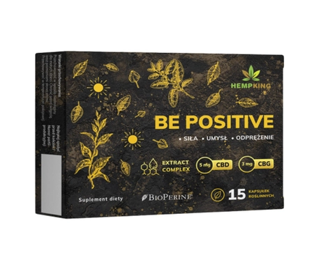 Kapsułki na lepszy dzień BE POSITIVE - Hempking