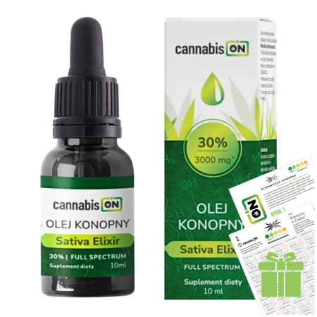 Olejek konopny 30% 3000mg CBD 10ml