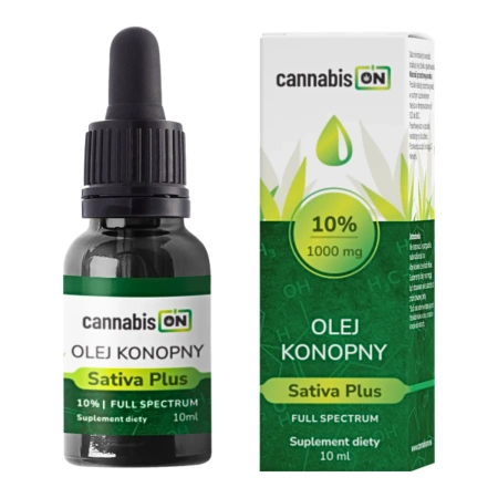 Olejek CBD 10% Sativa Plus - 10ml