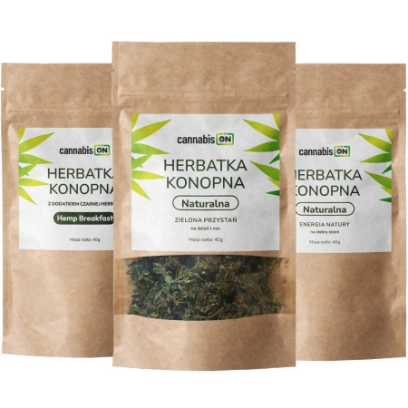 Herbata z konopi Duży Zestaw