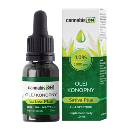 Olejek CBD 10% Sativa Plus - 10ml