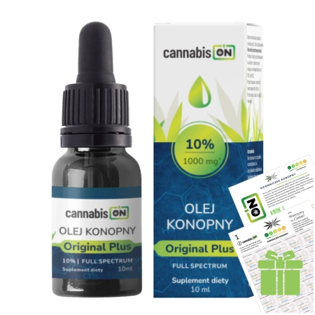 Olejek konopny 10% 1000mg CBG 10ml