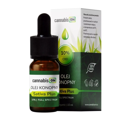 Olejek CBD 10% Sativa Plus - 10ml