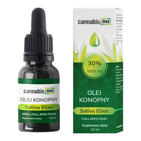 Olej CBD 30%  Sativa Elixir - 10ml