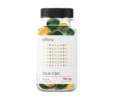 Żelki konopne 750 mg - Aifory