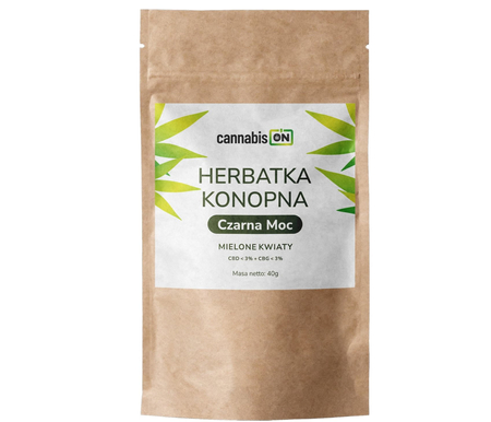 Herbata konopna CBD+CBG - 40g